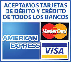 ACEPTAMOS TARJETAS DE CREDITO